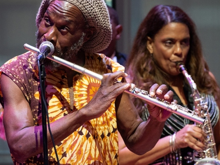 Eivissa Jazz Festival: tocando la flauta y el saxofón