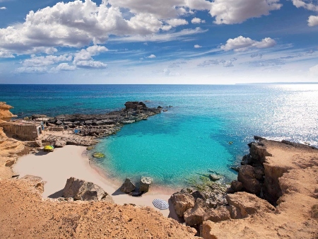Playa Migjorn. Formentera