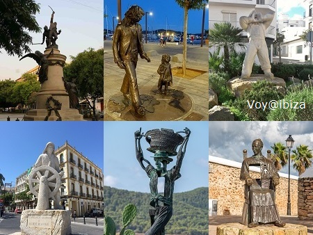Monumentos de Ibiza: Esculturas