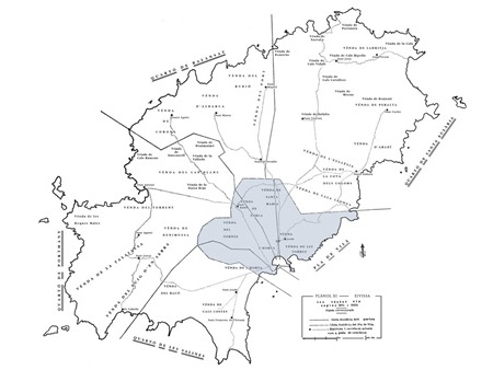 Mapa del Pla de Vila