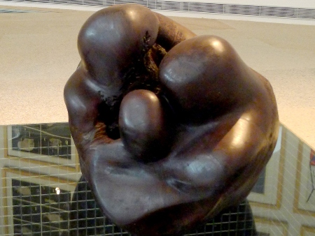 Escultura de Antonio Hormigo Escandell en el Museu d’Art Contemporani d’Eivissa