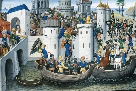 Cuarta Cruzada, saqueo de Constantinopla