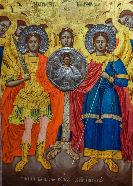 Iconos bizantinos: Arcángeles