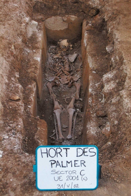 Hort des Palmer: Entierro en cista*