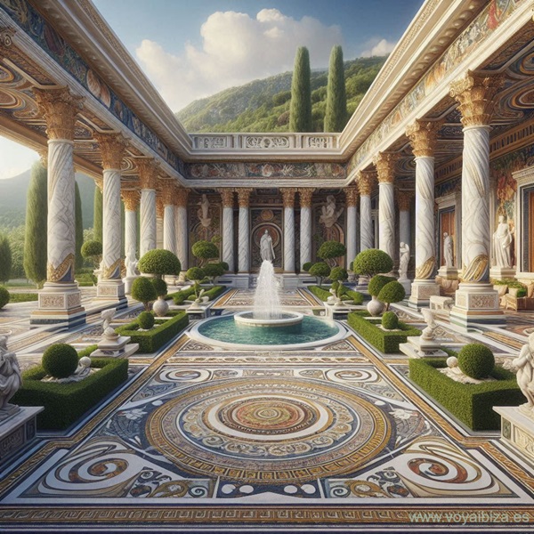 Romanos en Ibiza: Imagen de una típica villa romana