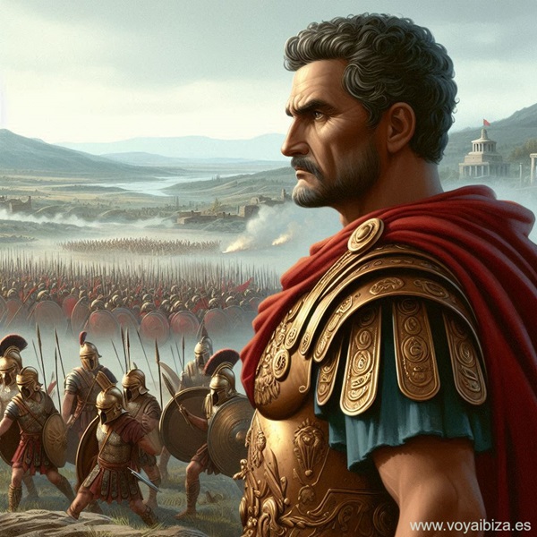 Guerras Púnicas: Imagen de un general romano