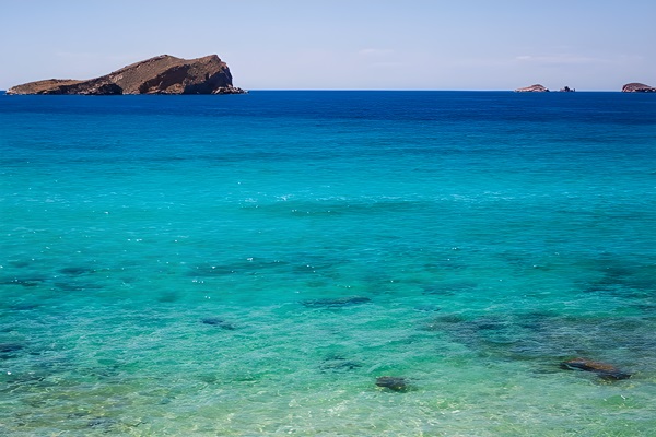 Sunset Ashram Ibiza: Vista de la zona de Cala Conta