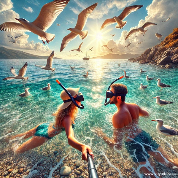 Snorkel en Ibiza