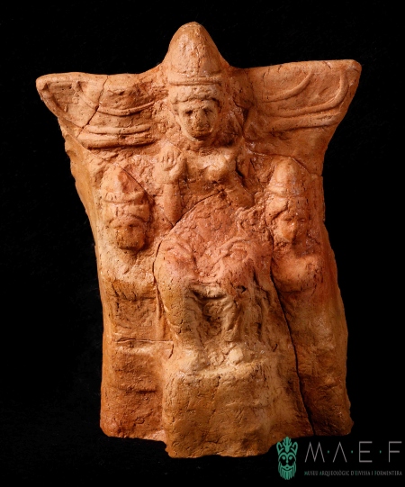 Terracota del dios Baal-Hammón