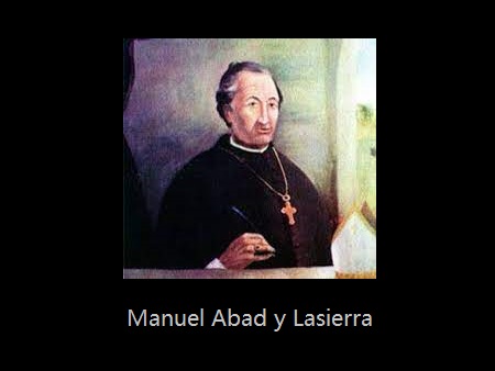 Pintura retrato de Manuel Abad y Lasierra